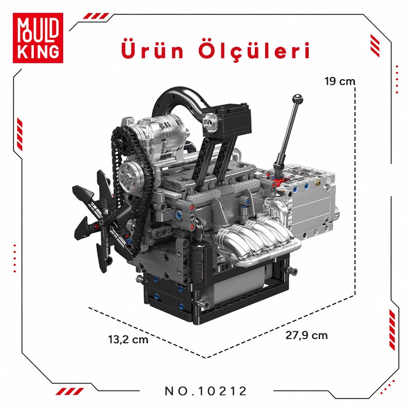 Mould King 10212 Yaratıcı Yapı Blok Seti Building Blocks
