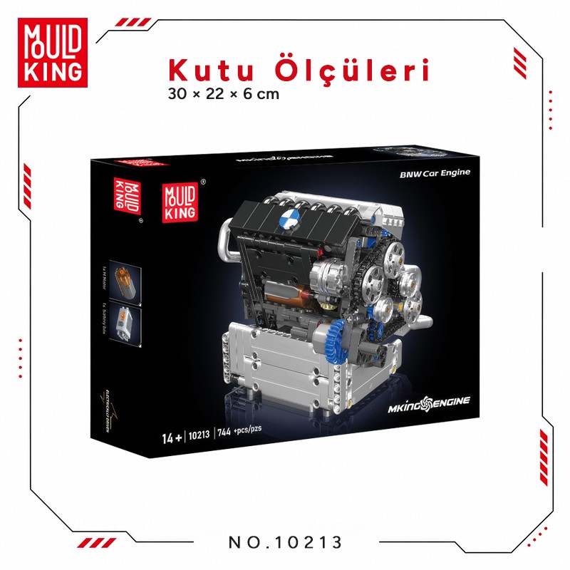 Mould King 10213 Yaratıcı Yapı Blok Seti Building Blocks
