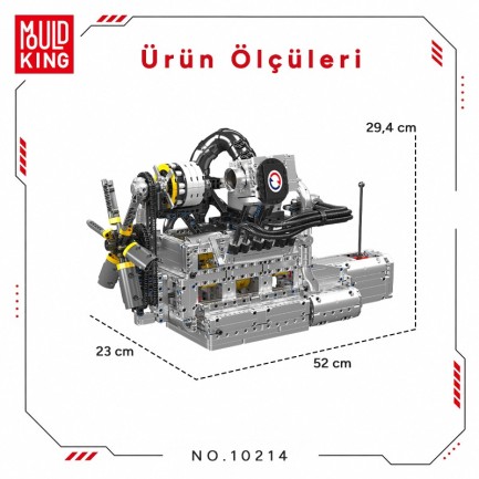 Mould King 10214 Yaratıcı Yapı Blok Seti Building Blocks - Thumbnail