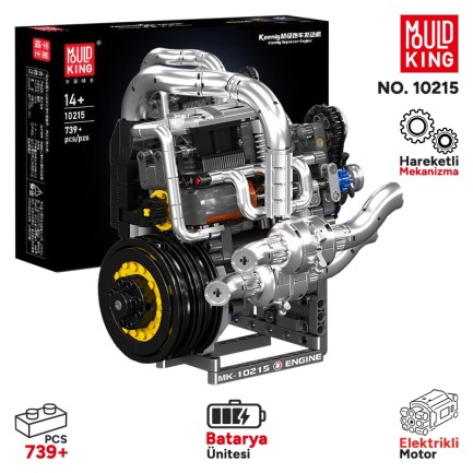 Mould King - Mould King 10215 Yaratıcı Yapı Blok Seti Building Blocks