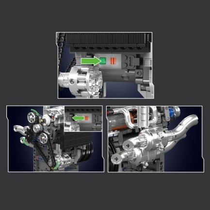 Mould King 10215 Yaratıcı Yapı Blok Seti Building Blocks - Thumbnail