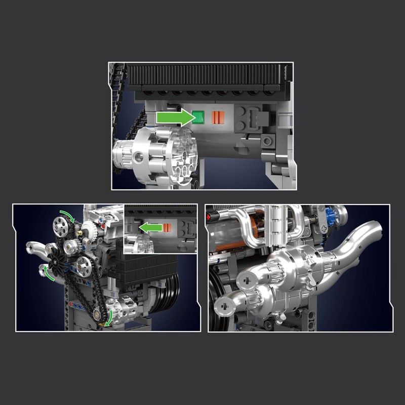 Mould King 10215 Yaratıcı Yapı Blok Seti Building Blocks