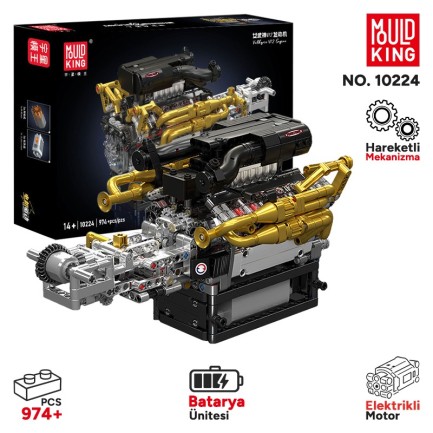Mould King - Mould King 10224 Yaratıcı Yapı Blok Seti Building Blocks