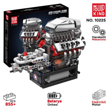Mould King - Mould King 10225 Yaratıcı Yapı Blok Seti Building Blocks