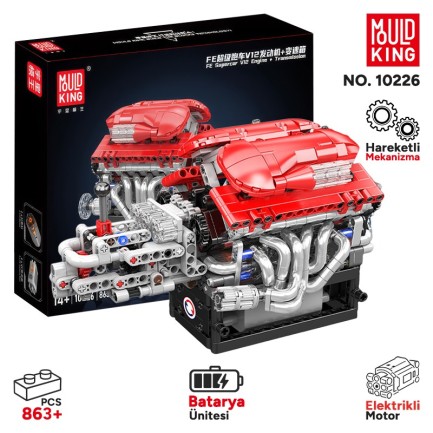 Mould King - Mould King 10226 Yaratıcı Yapı Blok Seti Building Blocks