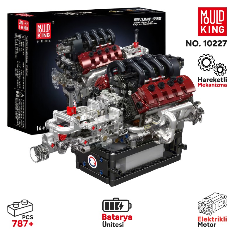Mould King 10227 Yaratıcı Yapı Blok Seti Building Blocks