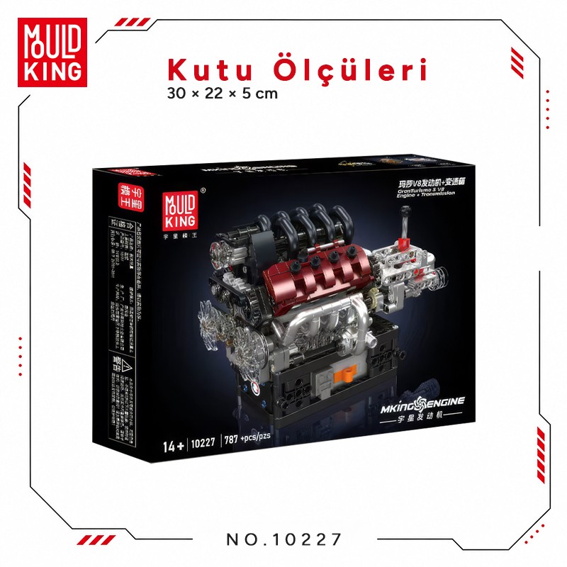 Mould King 10227 Yaratıcı Yapı Blok Seti Building Blocks