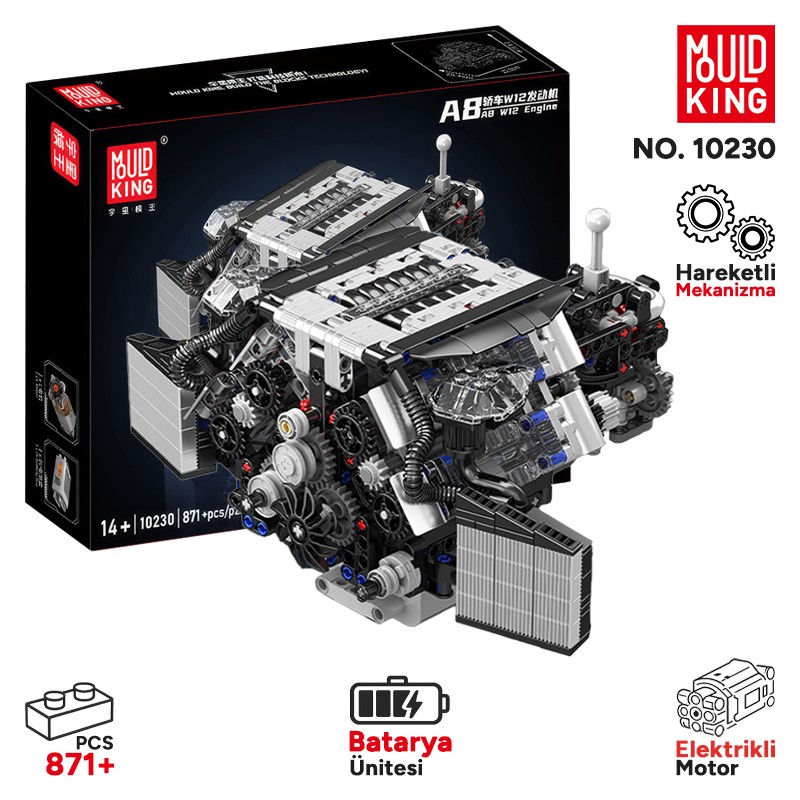 Mould King 10230 Yaratıcı Yapı Blok Seti Building Blocks