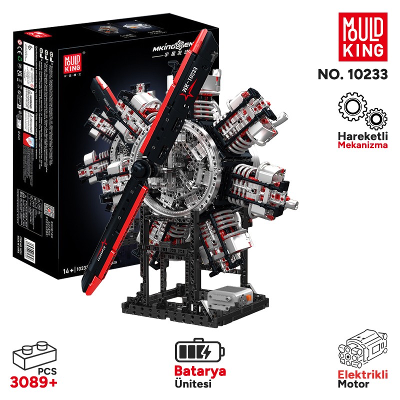 Mould King 10233 Yaratıcı Yapı Blok Seti Building Blocks