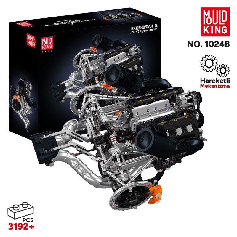 Mould King 10248 Yaratıcı Yapı Blok Seti Building Blocks