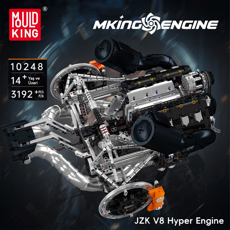 Mould King 10248 Yaratıcı Yapı Blok Seti Building Blocks
