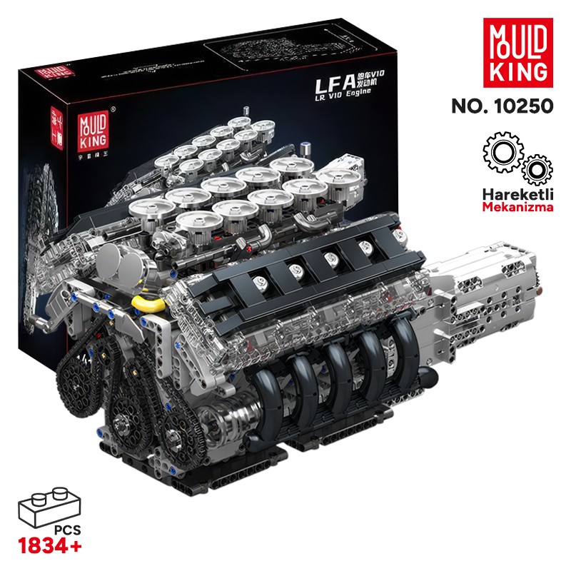 Mould King 10250 Yaratıcı Yapı Blok Seti Building Blocks