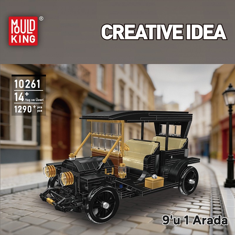 Mould King 10261 Yaratıcı Yapı Blok Seti Building Blocks