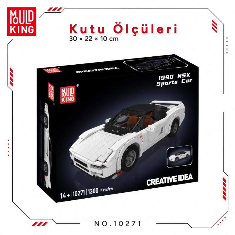 Mould King 10271 Yaratıcı Yapı Blok Seti Building Blocks