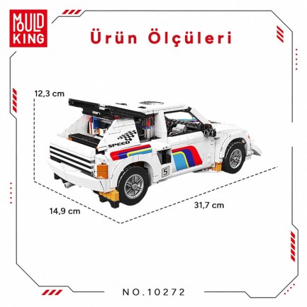 Mould King 10272 Yaratıcı Yapı Blok Seti Building Blocks - Thumbnail