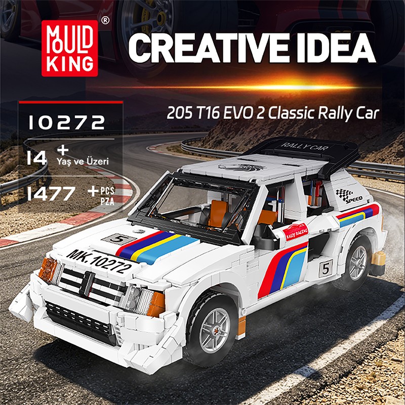 Mould King 10272 Yaratıcı Yapı Blok Seti Building Blocks