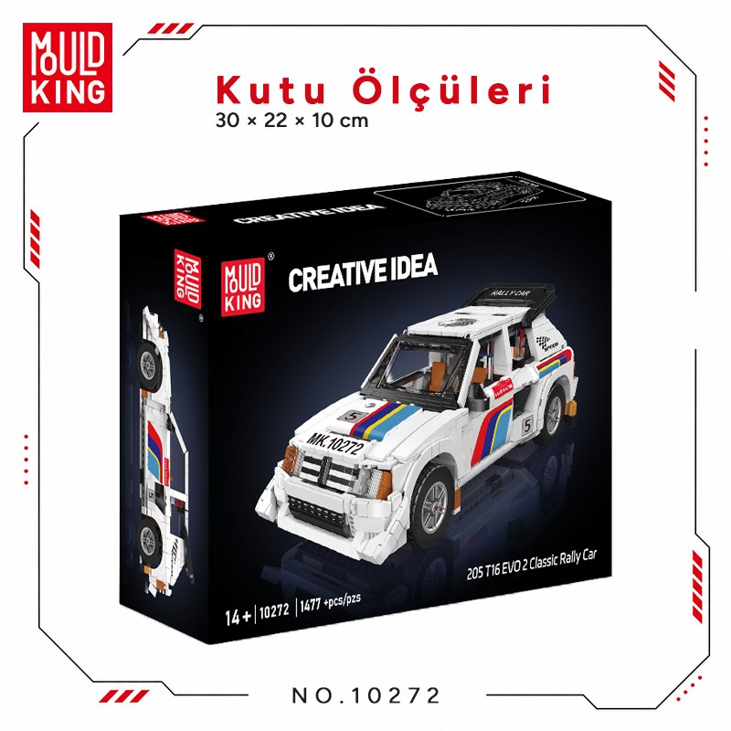 Mould King 10272 Yaratıcı Yapı Blok Seti Building Blocks