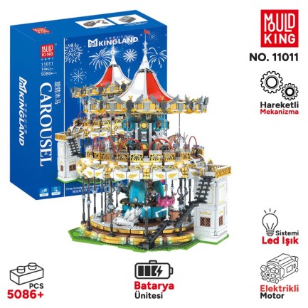 Mould King - Mould King 11011 Yaratıcı Yapı Blok Seti Building Blocks