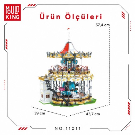 Mould King 11011 Yaratıcı Yapı Blok Seti Building Blocks - Thumbnail