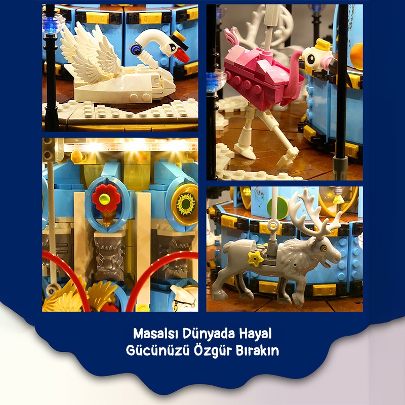 Mould King 11011 Yaratıcı Yapı Blok Seti Building Blocks