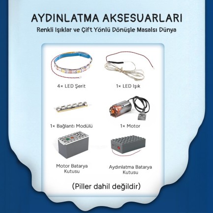 Mould King 11011 Yaratıcı Yapı Blok Seti Building Blocks - Thumbnail