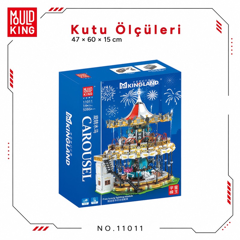 Mould King 11011 Yaratıcı Yapı Blok Seti Building Blocks