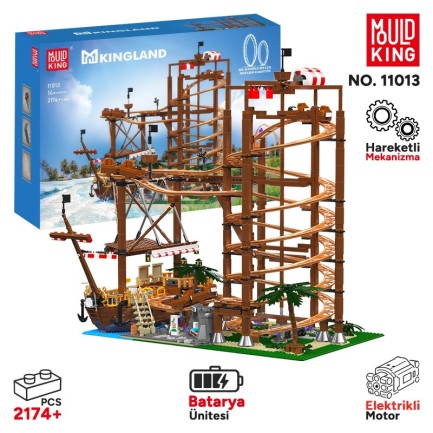Mould King - Mould King 11013 Yaratıcı Yapı Blok Seti Building Blocks