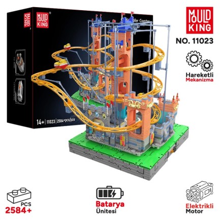 Mould King - Mould King 11023 Yaratıcı Yapı Blok Seti Building Blocks
