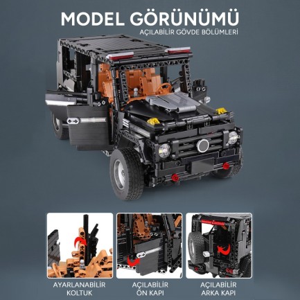 Mould King 13068 Yaratıcı Yapı Blok Seti Building Blocks - Thumbnail