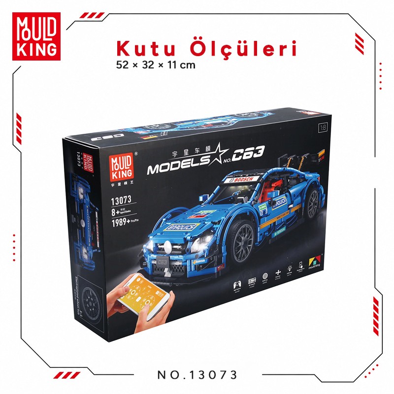 Mould King 13073 Yaratıcı Yapı Blok Seti Building Blocks
