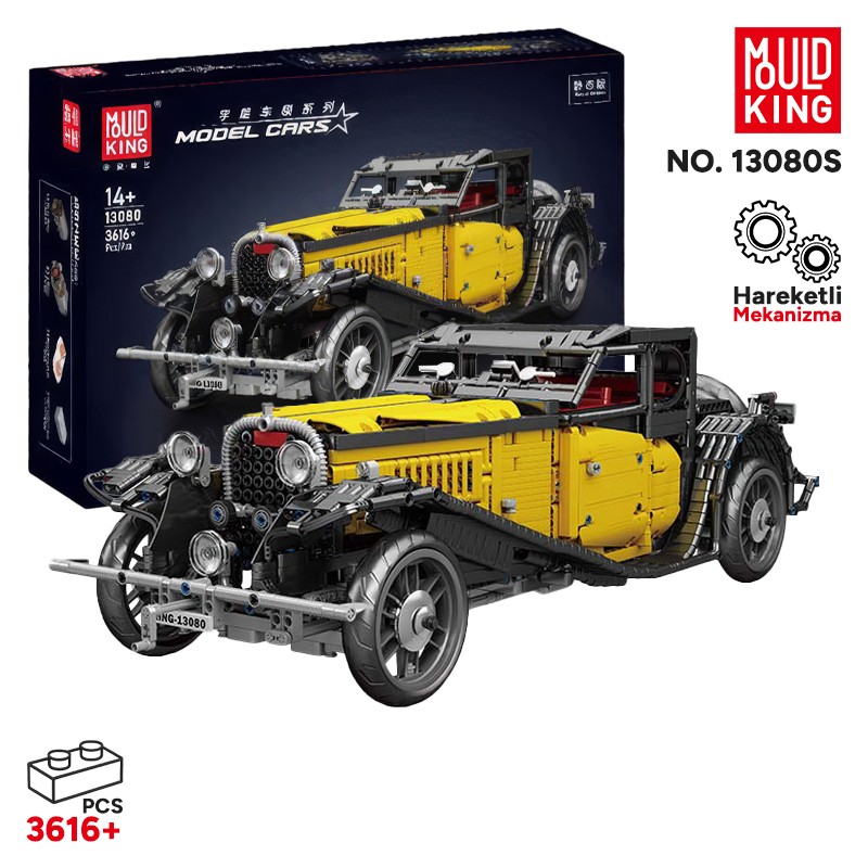 Mould King 13080S Yaratıcı Yapı Blok Seti Building Blocks