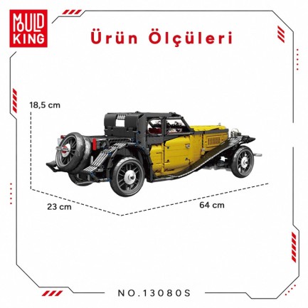 Mould King 13080S Yaratıcı Yapı Blok Seti Building Blocks - Thumbnail
