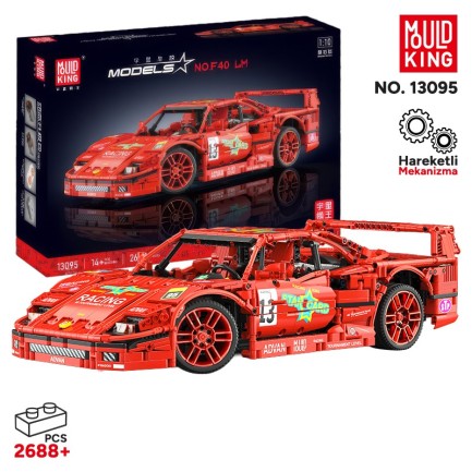 Mould King - Mould King 13095 Yaratıcı Yapı Blok Seti Building Blocks