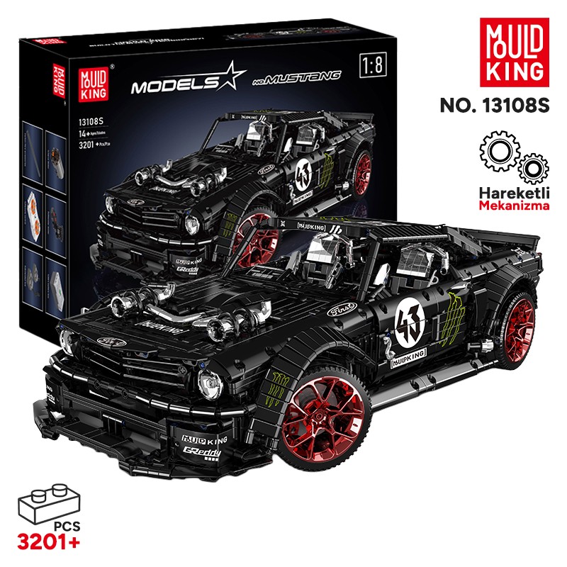 Mould King 13108S Yaratıcı Yapı Blok Seti Building Blocks