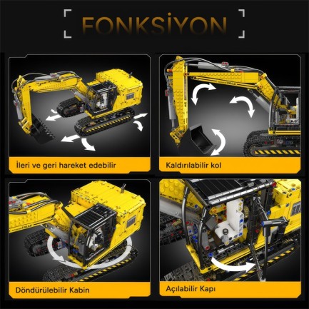 Mould King 13112S Yaratıcı Yapı Blok Seti Building Blocks - Thumbnail