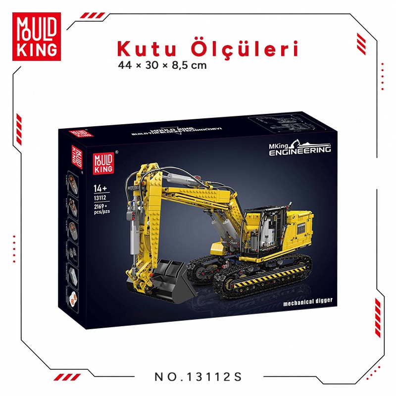 Mould King 13112S Yaratıcı Yapı Blok Seti Building Blocks