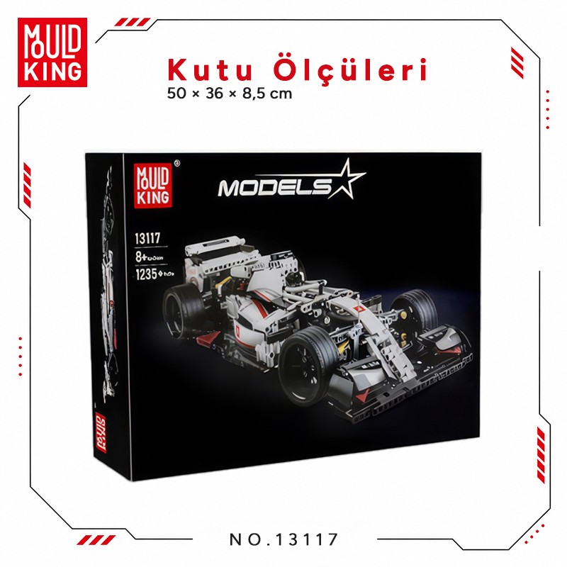 Mould King 13117 Yaratıcı Yapı Blok Seti Building Blocks