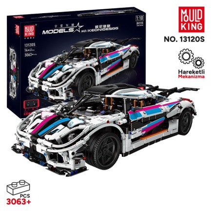 Mould King - Mould King 13120S Yaratıcı Yapı Blok Seti Building Blocks