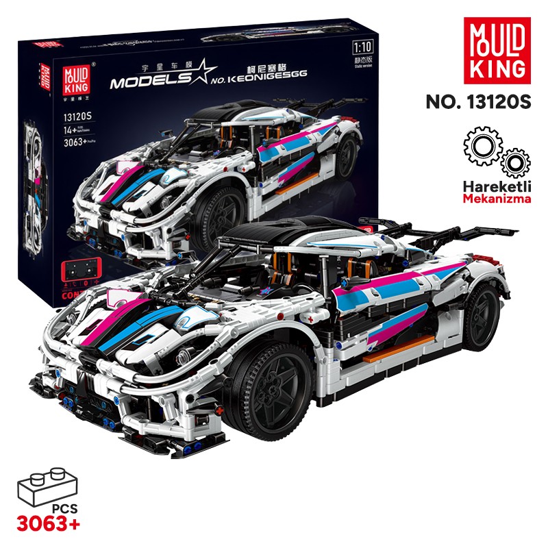 Mould King 13120S Yaratıcı Yapı Blok Seti Building Blocks