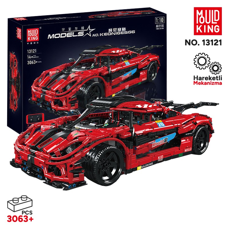 Mould King 13121 Yaratıcı Yapı Blok Seti Building Blocks