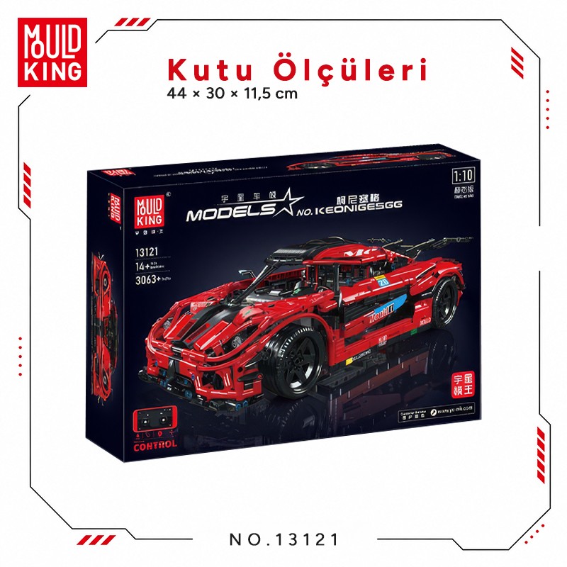 Mould King 13121 Yaratıcı Yapı Blok Seti Building Blocks