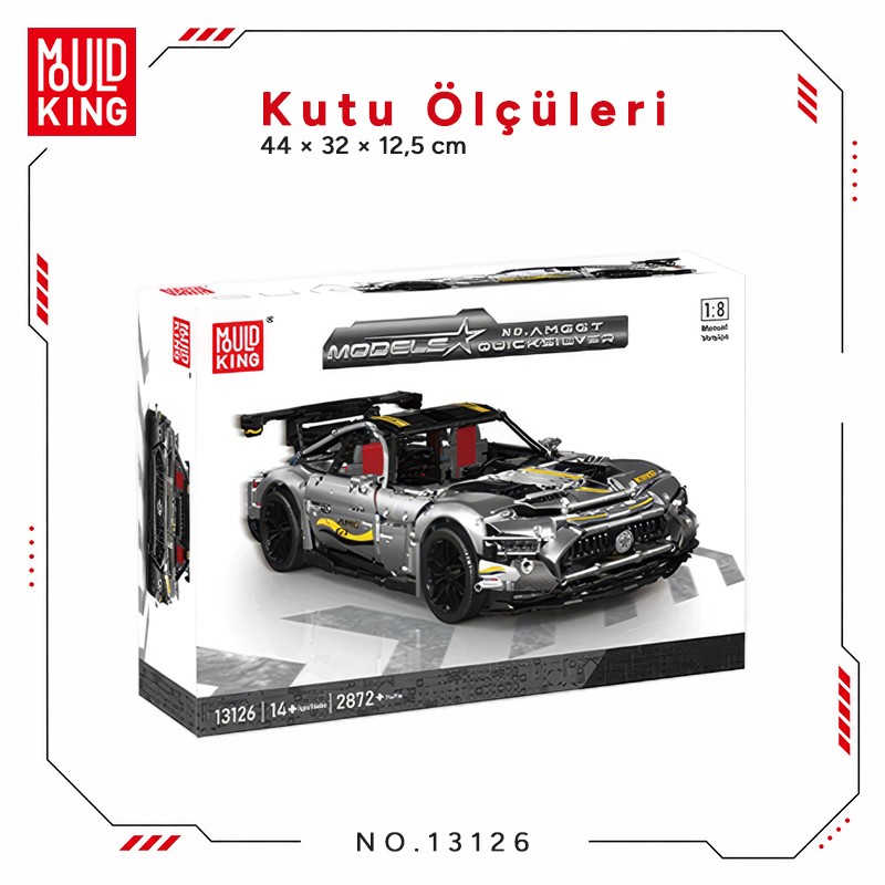 Mould King 13126 Yaratıcı Yapı Blok Seti Building Blocks