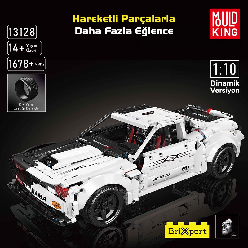 Mould King 13128S Yaratıcı Yapı Blok Seti Building Blocks