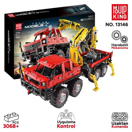 Mould King - Mould King 13146 Yaratıcı Yapı Blok Seti Building Blocks