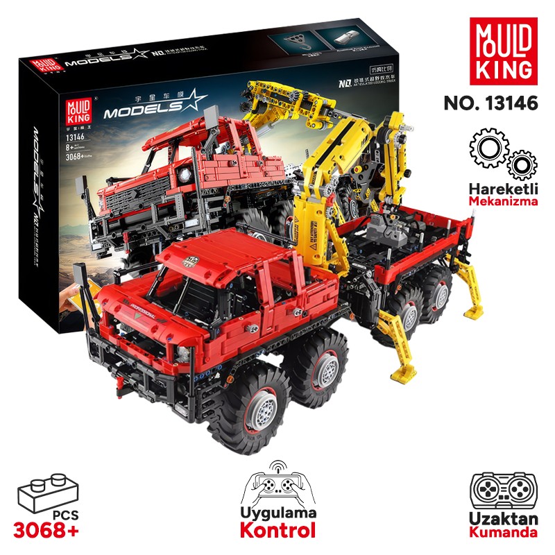 Mould King 13146 Yaratıcı Yapı Blok Seti Building Blocks
