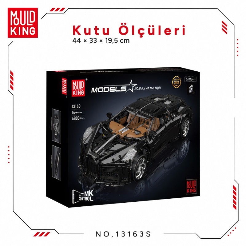 Mould King 13163S Yaratıcı Yapı Blok Seti Building Blocks