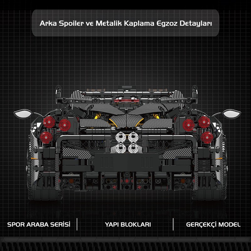 Mould King 13182 Yaratıcı Yapı Blok Seti Building Blocks