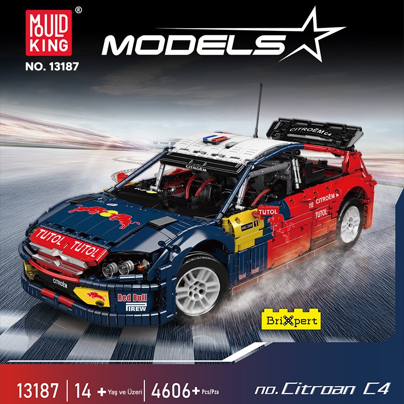 Mould King 13187 Yaratıcı Yapı Blok Seti Building Blocks