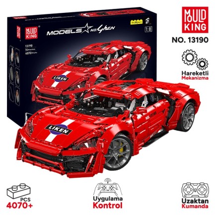 Mould King - Mould King 13190 Yaratıcı Yapı Blok Seti Building Blocks