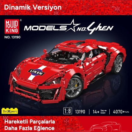 Mould King 13190 Yaratıcı Yapı Blok Seti Building Blocks - Thumbnail